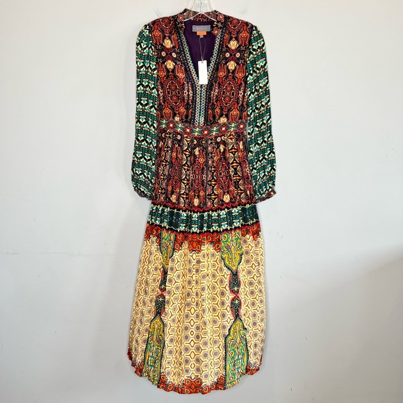 Anthropologie Bhanuni By Jyoti Patterned Maxi Dress - Picture 4 of 9